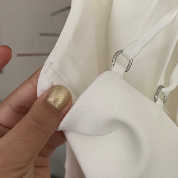 BCBG Maxazria Ely Laceup back halter dress size 10 - Picture 6 of 7